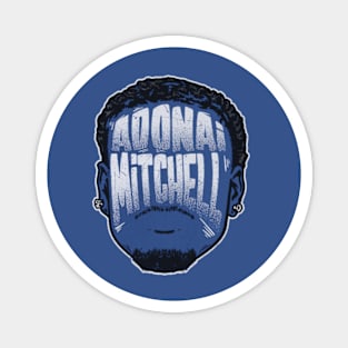 Adonai Mitchell Indianapolis Player Silhouette Magnet